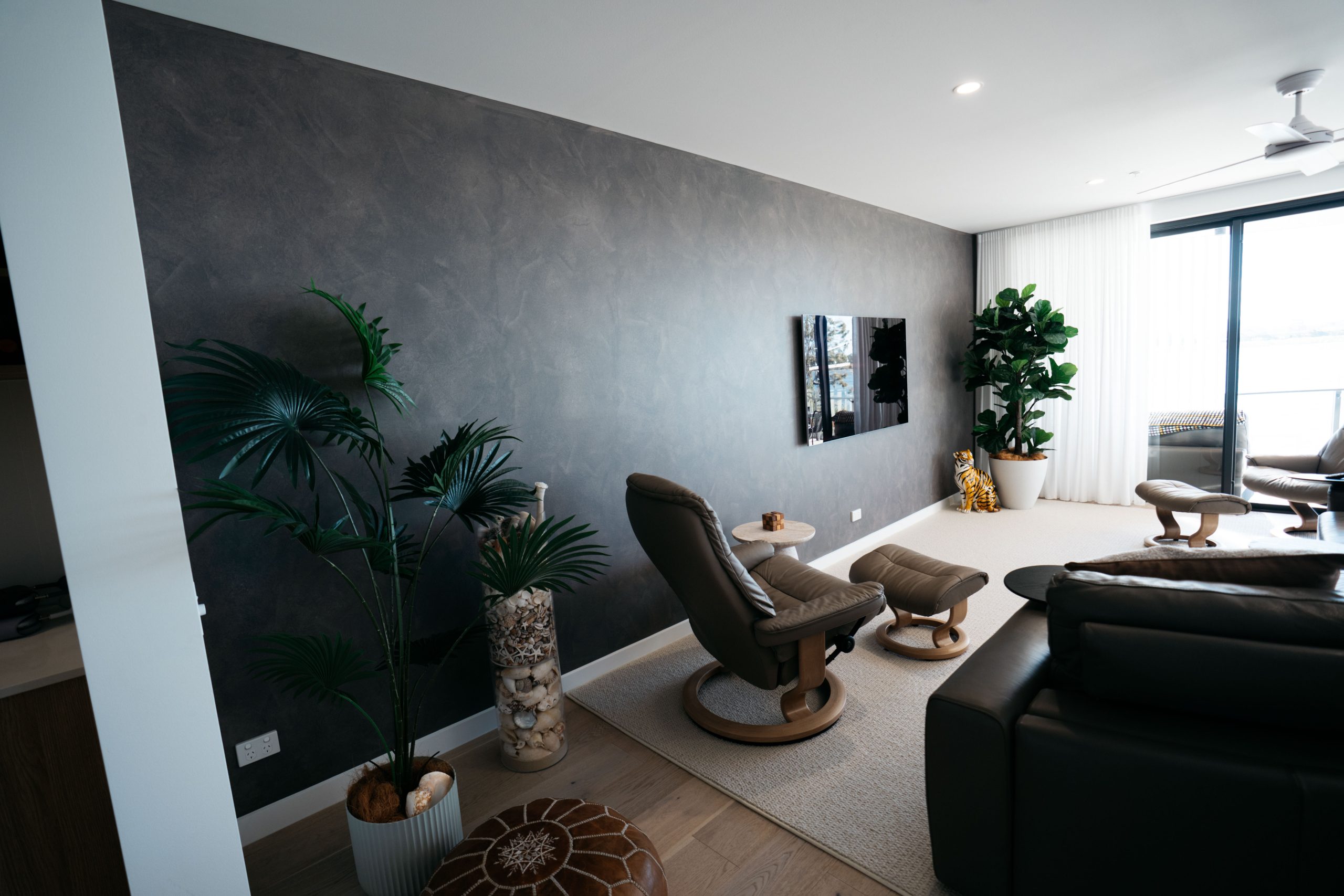 Home renovation painting project
